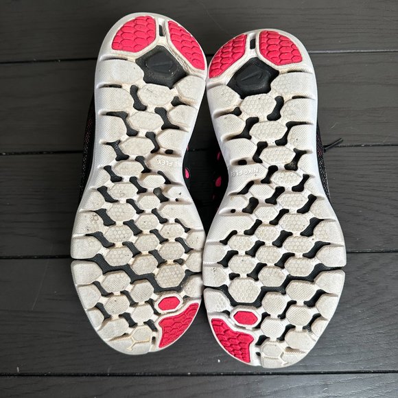 Nike - Women's Flex 2015 Run, Black/White/Pink - Size 7 - Picture 8 of 8